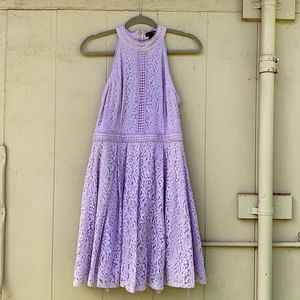 AQUA Embroidered Lace Dress ❤️